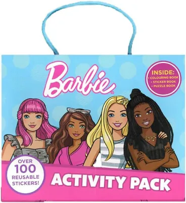 Buy Barbie Movie Activity Pack Colouring Book Puzzle Fun Craft Sticker Set • 6.99£