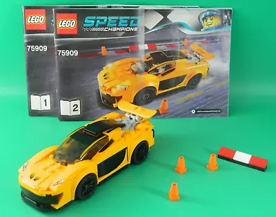 Buy LEGO SPEED CHAMPIONS McLaren P1 75909 Looks Complete Original Instructions  • 19.99£