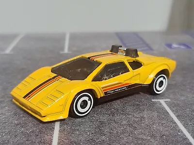 Buy Hot Wheels Lamborghini Countach Pace Car Yellow New Loose 1/64 From 5 Pack • 4.99£
