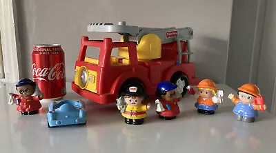 Buy Vintage Fisherprice Little People Fire Engine And Figures  • 14.90£