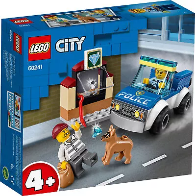 Buy LEGO City Police Dog Unit 60241 67 Pieces Age 4 Yrs+ Christmas Stocking Gift • 12.99£