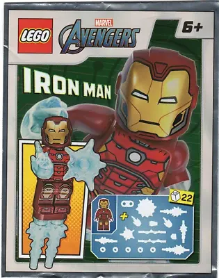 Buy LEGO - Marvel Avengers - Iron Man #2 - Foil Pack - 242210 - New & Sealed - Sh612 • 5.99£