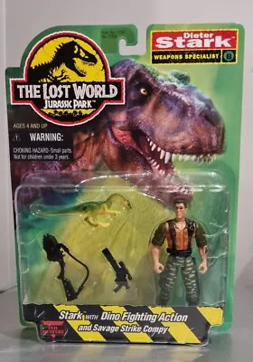 Buy New Jurassic Park The Lost World Dieter Stark Evil Hunter 5  Figure 1996 Kenner • 95£