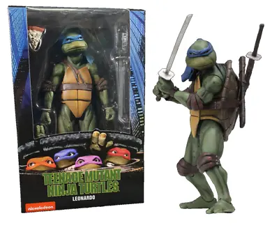 Buy NECA Leonardo Teenage Mutant Ninja Turtles 1990 Action Figure - 54073 • 15£