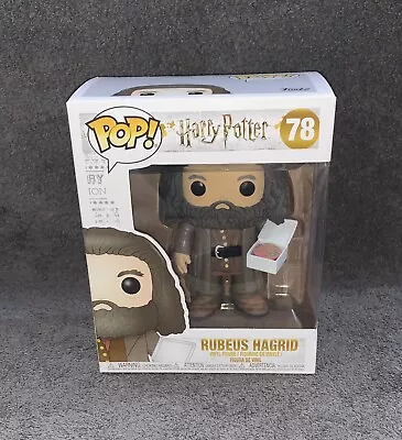 Buy FUNKO POP MOVIES - No. 78 - 6 INCH - HARRY POTTER - RUBEUS HAGRID (with CAKE) • 12.50£