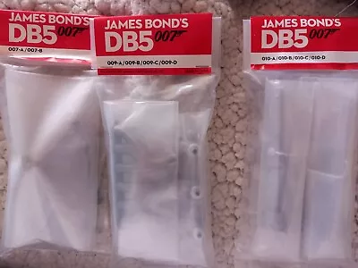 Buy Build James Bond's DB5 Eagle Moss Parts 007-A, 007-B / 009 -A To D / 010-A To D • 10£