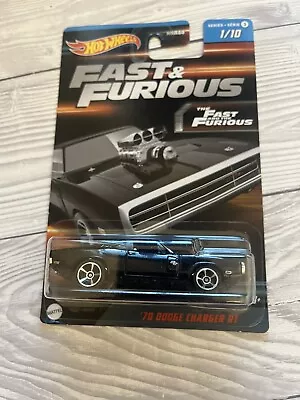 Buy Hot Wheels Fast And Furious 70 Dodge Charger R/T • 9.95£