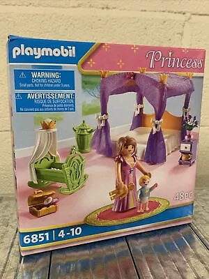 Buy Playmobil 6851 Princess Chamber With Cradle / Royal Bedroom - Free UK P&P • 15.99£