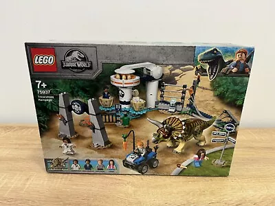 Buy LEGO Jurassic Park 75937 Triceratops Rampage NEW Sealed • 71.94£