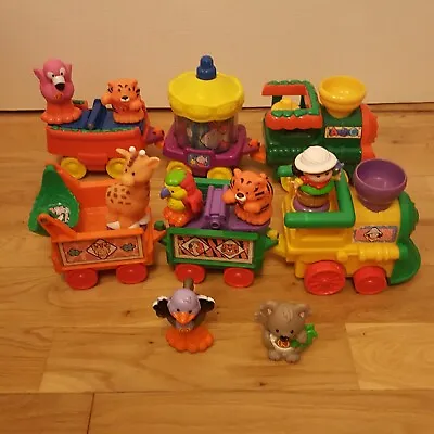 Buy Fisher Price 2 Little People Musical & Sounds Train & 7 Animals 1 Safari Driver • 18.99£