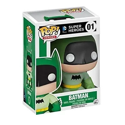 Buy Funko POP Heroes Figure : DC Super Heroes #01 Batman [Green] • 24.99£