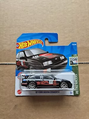 Buy Hot Wheels ‘87 Ford Sierra Cosworth Black Retro Racers 2022 Fast Ford Rally  • 6.99£