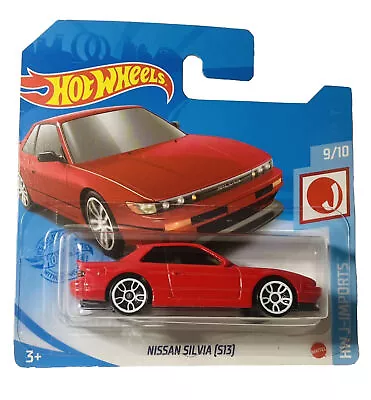Buy Hot Wheels Nissan Silvia S13 Red Hw J-import Carded See Photos For Condition • 8.40£