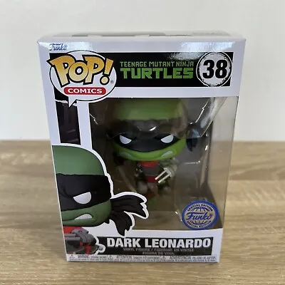 Buy DARK LEONARDO #38 | FUNKO POP! COMICS | TMNT Ninja Turtles | Nickelodeon • 24.99£