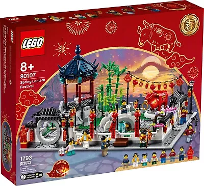 Buy LEGO: Spring Lantern Festival Complete Set (80107) • 145£