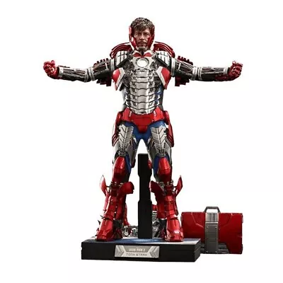 Buy Hot Toys 1:6 Tony Stark Mark V Suit Up Version DELUXE - Damaged Box • 350£