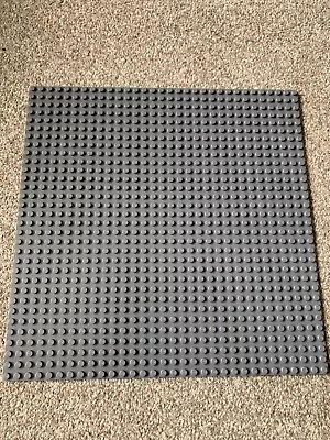 Buy Lego Classic Dark Grey 32x32 Big Baseplate Genuine VGC !!! • 8.49£