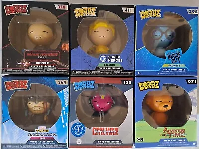 Buy Dorbz Funko Job Lot Of 6 Various Pops New And Boxed SEE DESCRIPTION • 15.99£