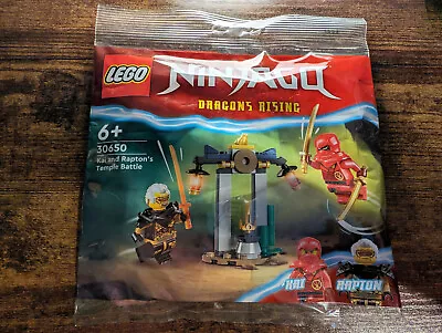 Buy LEGO NINJAGO - Kai And Rapton's Temple Battle 30650 - New And Sealed • 5.20£