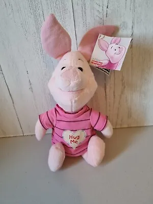 Buy Fisher Price Piglet Soft Toy Plush Pink Hug Me Winnie The Pooh Disney Tag • 12£