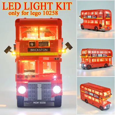 Buy LED Light Kit For Creator London Bus - Compatible With LEGO 10258 NO MODEL • 21.59£
