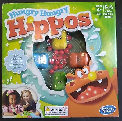 Buy Hasbro Hungry Hungry Hippos Game New Sealed • 12.99£