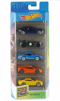 Buy Hot Wheels Hw Exotics 5-pack Brand New In Box Great Gift Cars • 16.95£