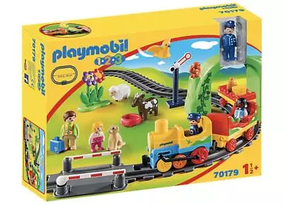Buy Playmobil - 1.2.3 My First Train Set 70179 • 59.99£
