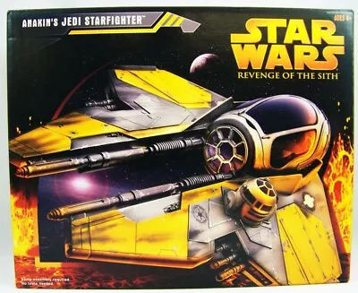 Buy Star Wars HASBRO ROTS ANAKIN SKYWALKER'S JEDI STARFIGHTER  3.75   MOC • 59.99£