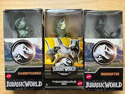 Buy Jurassic World Indoraptor T-Rex Giganotosaurus Mini Action Figure (New/Sealed) • 13.99£