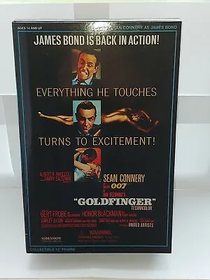 Buy Sideshow - RARE James Bond 'Goldfinger' Sean Connery Action Figure - MINT In Box • 139.99£