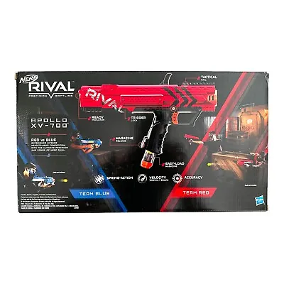 Buy Nerf – B1618 Shooting Games – Rival – Apollo XV 700 – Red • 25.99£