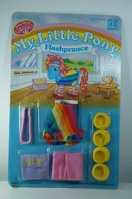 Buy MY LITTLE PONY MLP Vintage G1 FLASH PRANCE Clothes Outfit Hasbro 1983 MOC • 44.95£