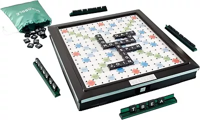 Buy Scrabble Deluxe Word Game Turntable Board Game Family Fun Words Game Gift Set • 58.55£