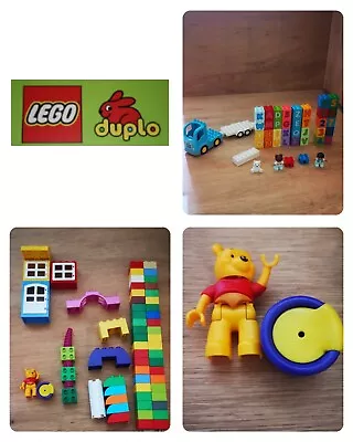 Buy Lego Duplo Bundle Letters Numbers, Winnie The Pooh Bricks,Windows Free Postage • 15.90£