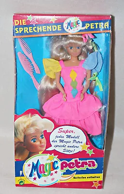 Buy The Talking Magic Petra Original Packaging NRFB Vintage Doll 80s 90s Plasty • 78.70£