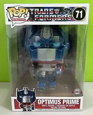 Buy ⭐️ OPTIMUS PRIME 71 Transformers ⭐️ Funko Pop 10inch Jumbo Figure ⭐️BRAND NEW⭐️ • 80£