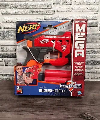 Buy Nerf Mega N-Strike Bigshock Nerf Gun Toy Pistol New & Sealed • 9.49£