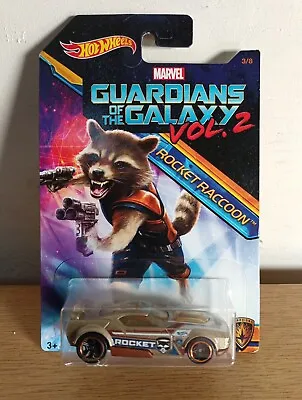 Buy Hot Wheels Guardians Of The Galaxy Vol.2 Rocket Raccoon Fast Fish  • 5.99£