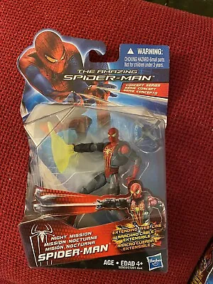 Buy The Amazing Spider Man 2012   Night Mission 3.75 Inch Figure • 7£