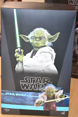 Buy Hot Toys - Star Wars - Attack Of The Clones Yoda MMS495 1:6 Scale Figure • 305£