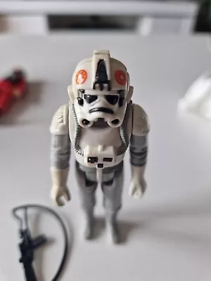 Buy Vintage Star Wars Figure AT-AT Driver With Original Weapon. • 15£