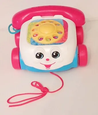 Buy Mattel Fisher Price Chatter Telephone Pull Along Toy With Moving Eyes 2000 • 6.99£