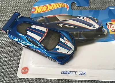 Buy Hot Wheels Corvette C8.R Race Car Blue . Loose • 3.95£