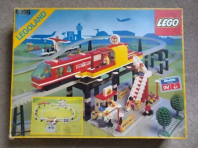 Buy LEGO - Airport Shuttle Train Set (6399) - Vintage Set C.1990 • 99£