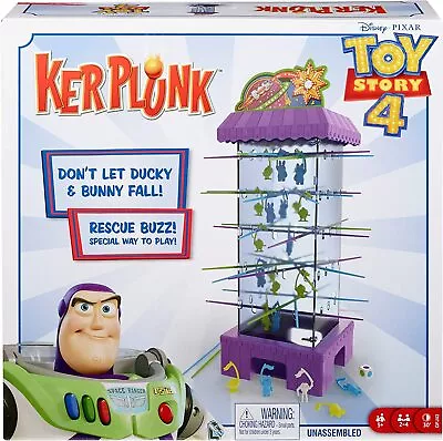 Buy Disney Pixar Toy Story 4 Kerplunk Family Friendly Interactive Party Game Mattel • 27.50£