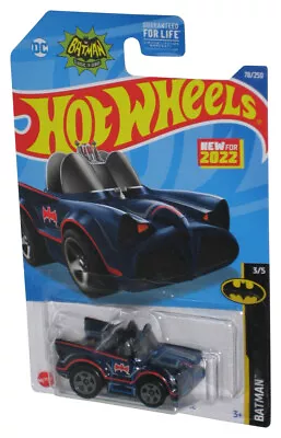 Buy DC Batman Classic TV Series Batmobile 3/5 (2022) Hot Wheels Blue Toy Car 78/250 • 9.85£