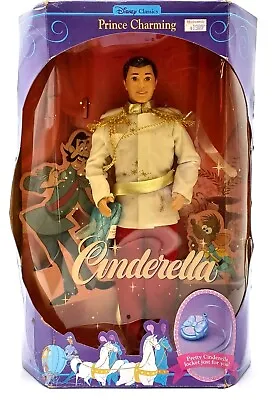 Buy 1991 Disney Classics Cinderella's Prince Charming Doll / Mattel 1625 / READ • 30.74£