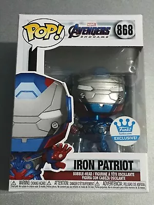 Buy Funko Pop! AVENGERS END GAME 868 IRON PATRIOT EXCLUSIVE • 8£