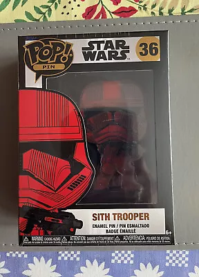 Buy Funko Pop! Pin Star Wars: Sith Trooper Brand New • 12£